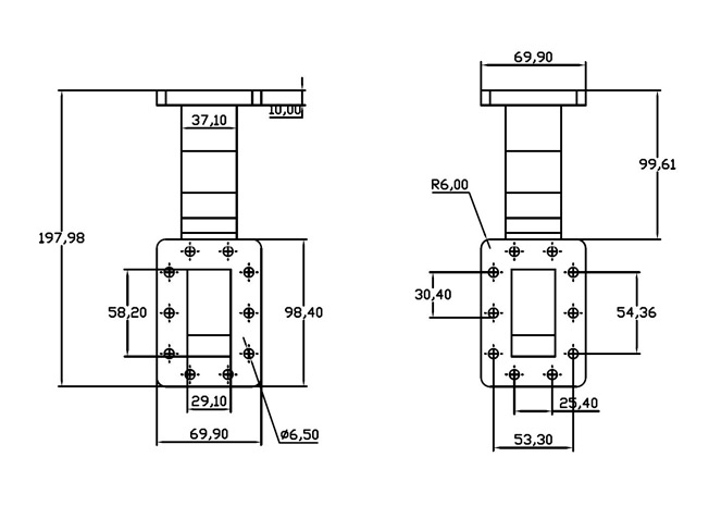 diagram of waveguide combiners dividers hybird 3