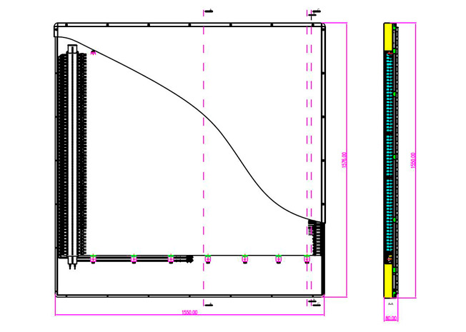 diagram of waveguide array antenna 2