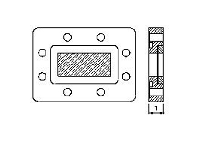 diagram of waveguide pressure windows 1