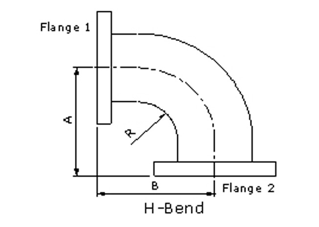 diagram of industrial microwave h bends