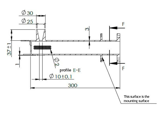 diagram of industrial microwave magnetron wg launcher 2